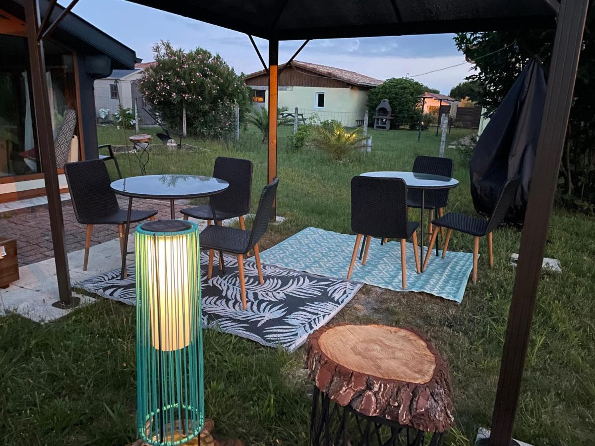 Hotel « Aux Bonheurs Landais » Linxe Zewnętrze zdjęcie